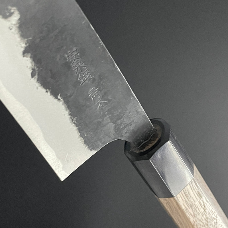 Kobocho Kurouchi 135 mm (5.3 in) Aogami (Blue) No.1 Double-Bevel