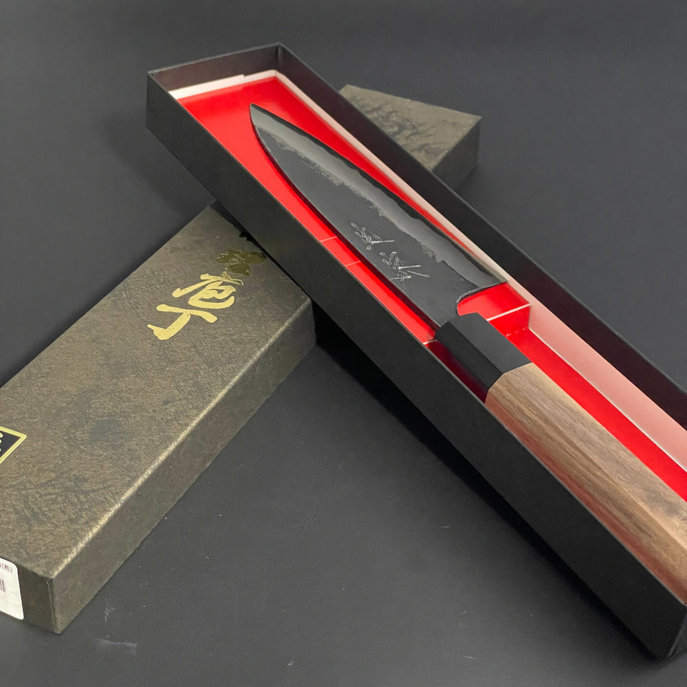 
                  
                    Kobocho Kurouchi 135 mm (5.3 in) Aogami (Blue) No.1 Double-Bevel
                  
                