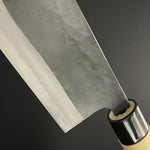 Nakiri Kurouchi 165 mm (6.5 in) Shirogami (White) #1 Double-Bevel