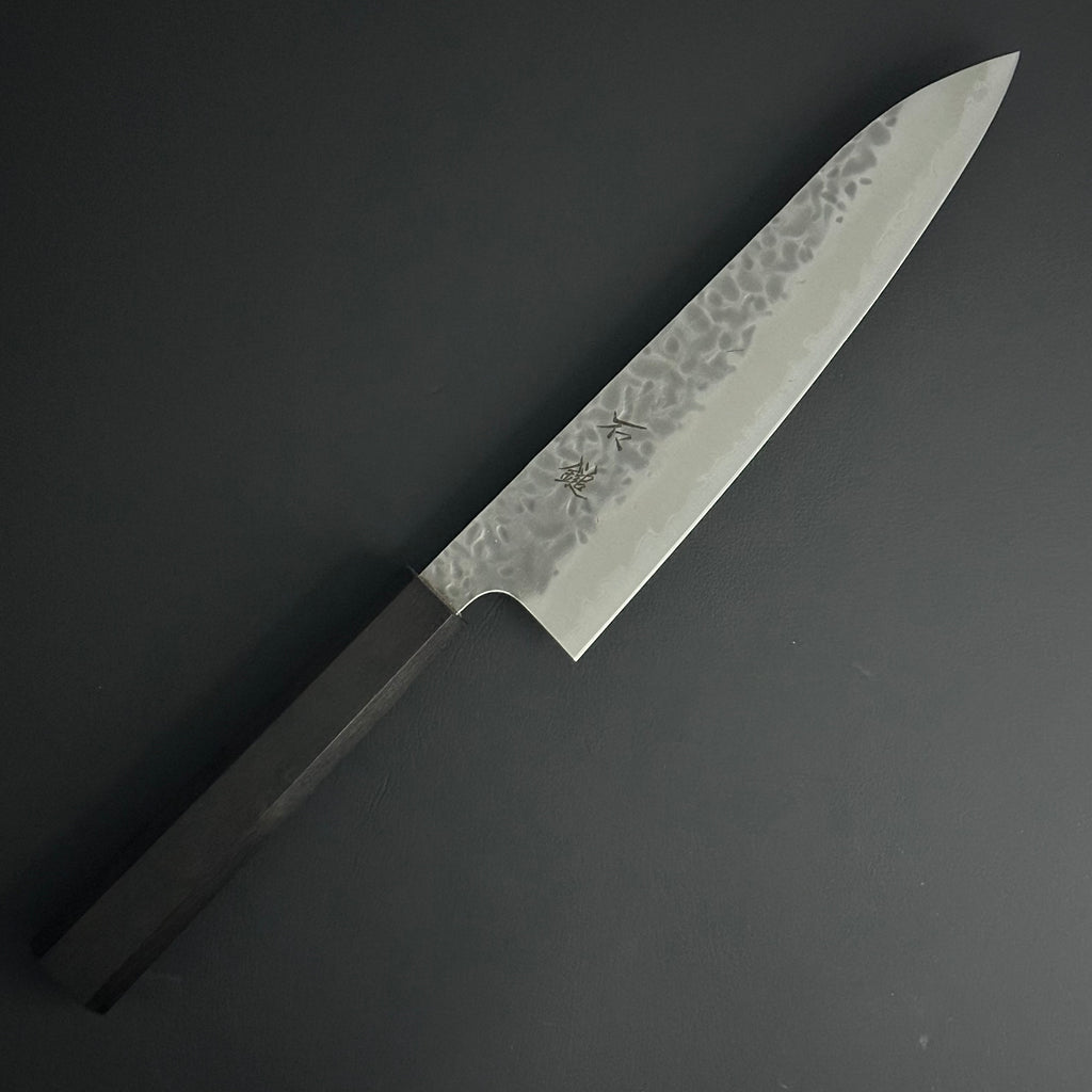 SC Gyuto 180mm (7.1 in) Shirogami(White) #1 Hammered Finish Double-Bevel