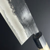 Santoku Kurouchi 165 mm (6.5 in) Aogami Super Double-Bevel