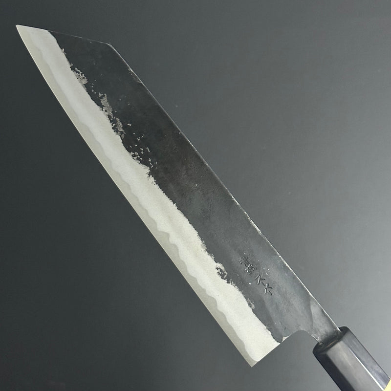 Kiritsuke Kurouchi 210mm (8.3 in) Aogami Super Double-Bevel