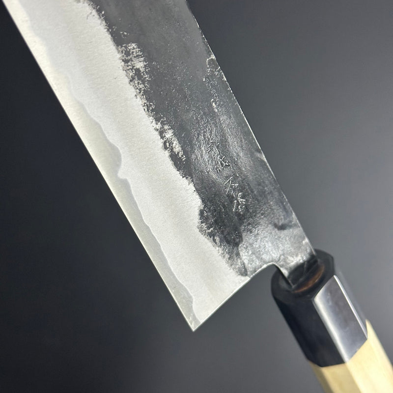 Gyuto Kurouchi 210 mm (8.3 in) Aogami Super Double-Bevel