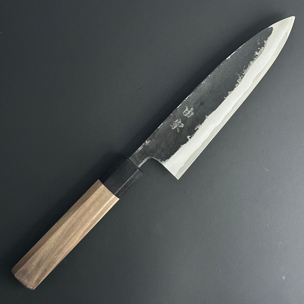 Deba (Sabaki) Kurouchi 165 mm (6.5 in) Aogami Super Double-Bevel