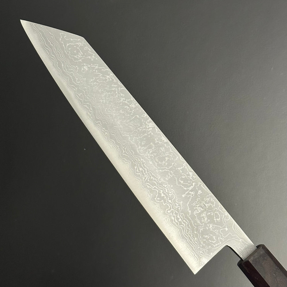 
                  
                    Damascus Kiritsuke 210 mm (8.2 in) Aogami (Blue) #2 Double-Bevel
                  
                