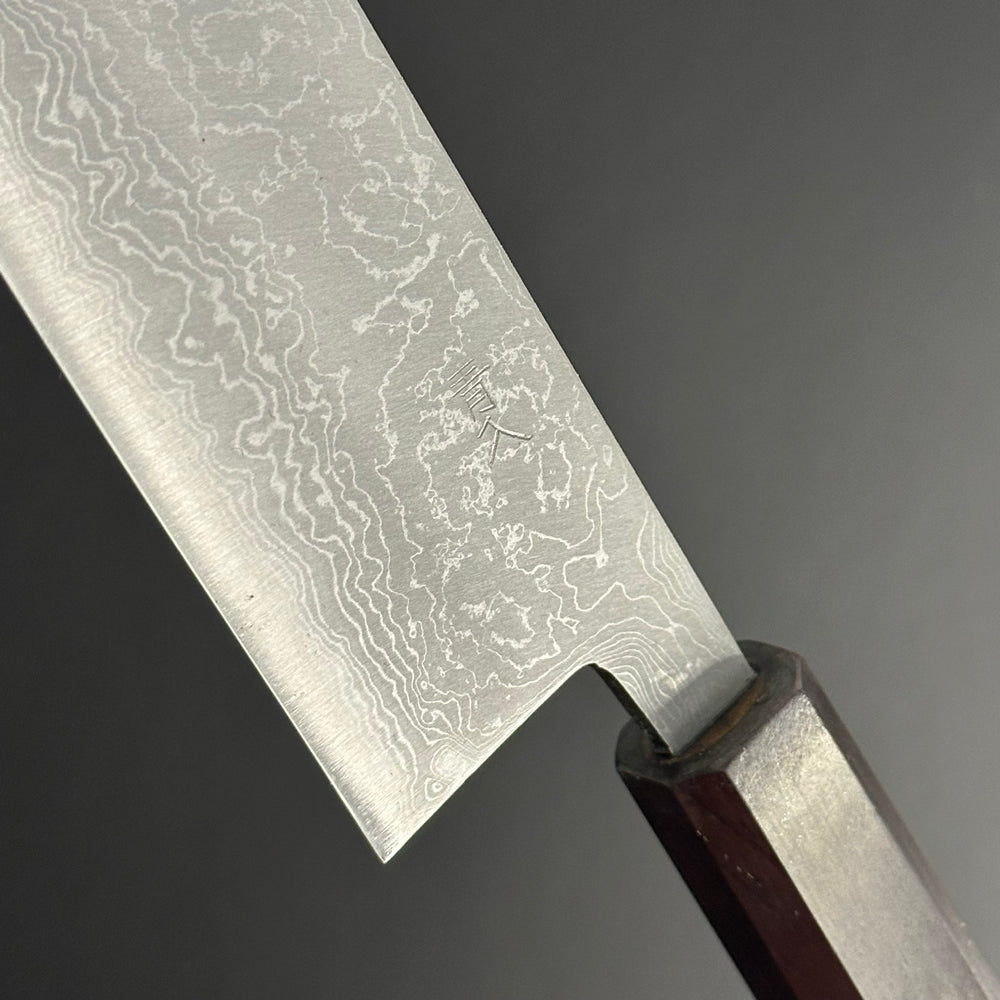 
                  
                    Damascus Kiritsuke 210 mm (8.2 in) Aogami (Blue) #2 Double-Bevel
                  
                