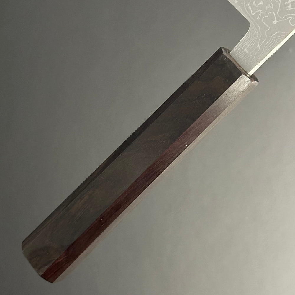 
                  
                    Damascus Kiritsuke 210 mm (8.2 in) Aogami (Blue) #2 Double-Bevel
                  
                