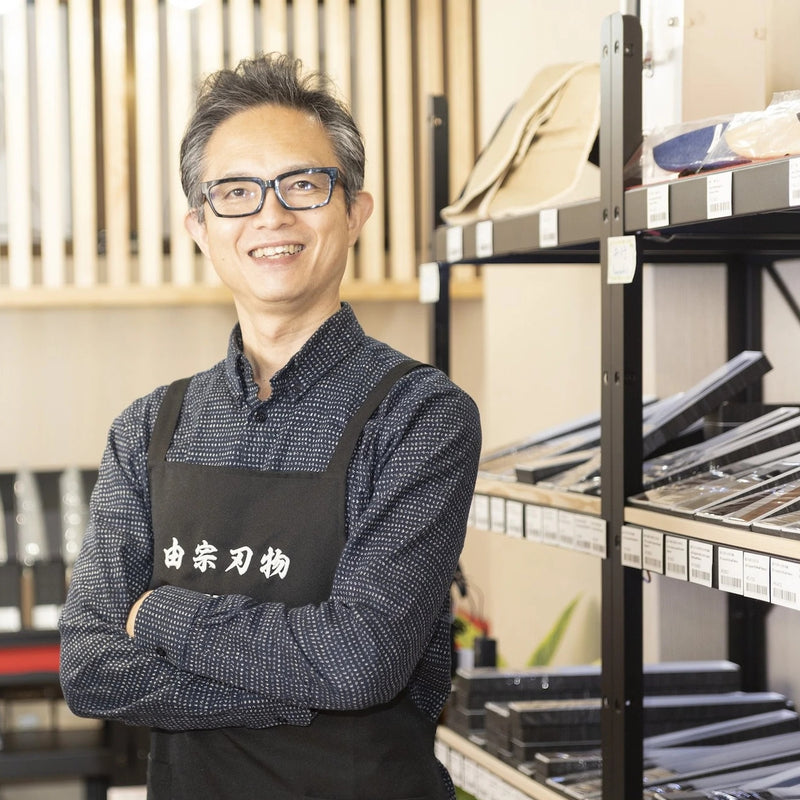 Hiroyuki Tazawa, Founder & CEO of Yoshimune Knives