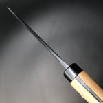 Kurouchi Forged Sword Hunting Knife Fixed Blade 120 mm (4.7 in) Aogami (Blue) #2 Double-Bevels