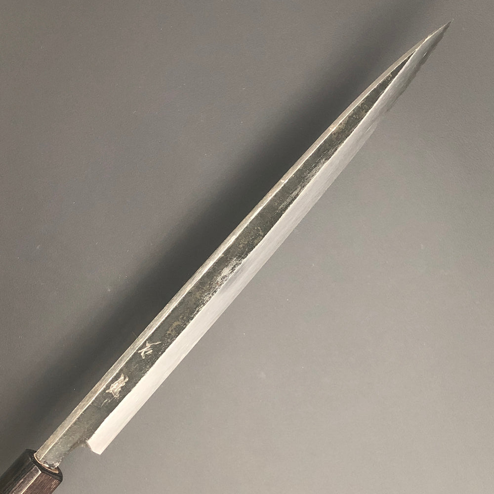 
                  
                    Yanagiba Kurouchi Black finished 270mm (10.6in) Aogami (Blue) No.2 Single-Bevel
                  
                