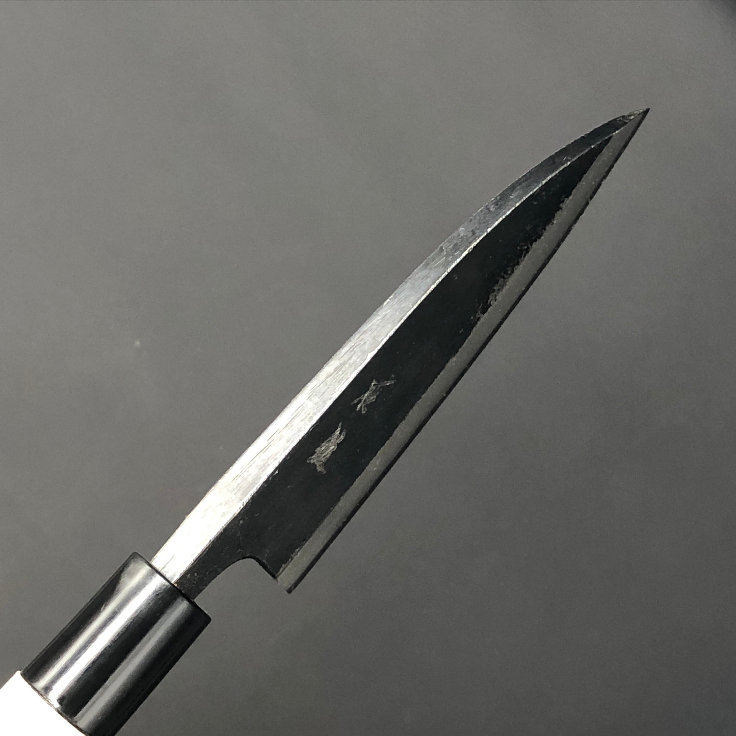 Deba Kurouchi 120 mm (4.7 in) Aogami (Blue) #2 Double-Bevel