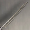 Gyuto 210 mm (8.3 in) Ginsan (Silver #3) Nashiji-Finish Double-Bevel