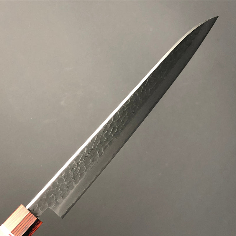 Gyuto Damascus Hammered Finish Knife 210 mm (8 in) Stainless Clad VG (Gold) 10