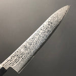 Gyuto Black Damascus Knife Gyuto 210 mm (8 in) Stainless Clad VG (Gold) 10