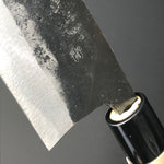 Funayuki Kurouchi 150 mm (5.9 in) Blue #2 Double-Bevel Thick type