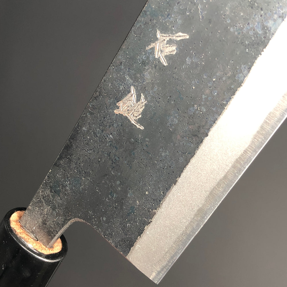 
                  
                    Kiritsuke Kurouchi 240 mm (9.4 in) Aogami (Blue) #2 Double-Bevel
                  
                