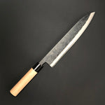 Gyuto Kurouchi 240 mm (9.4 in) Aogami (Blue) #2 Double-Bevel