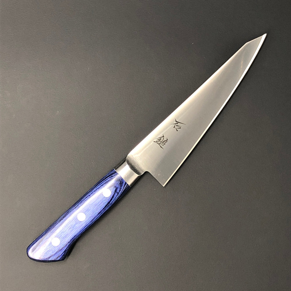 Honesuki 150mm (5.9in) AUS-8 Molybdenum Vanadium Stainless Double-Bevel