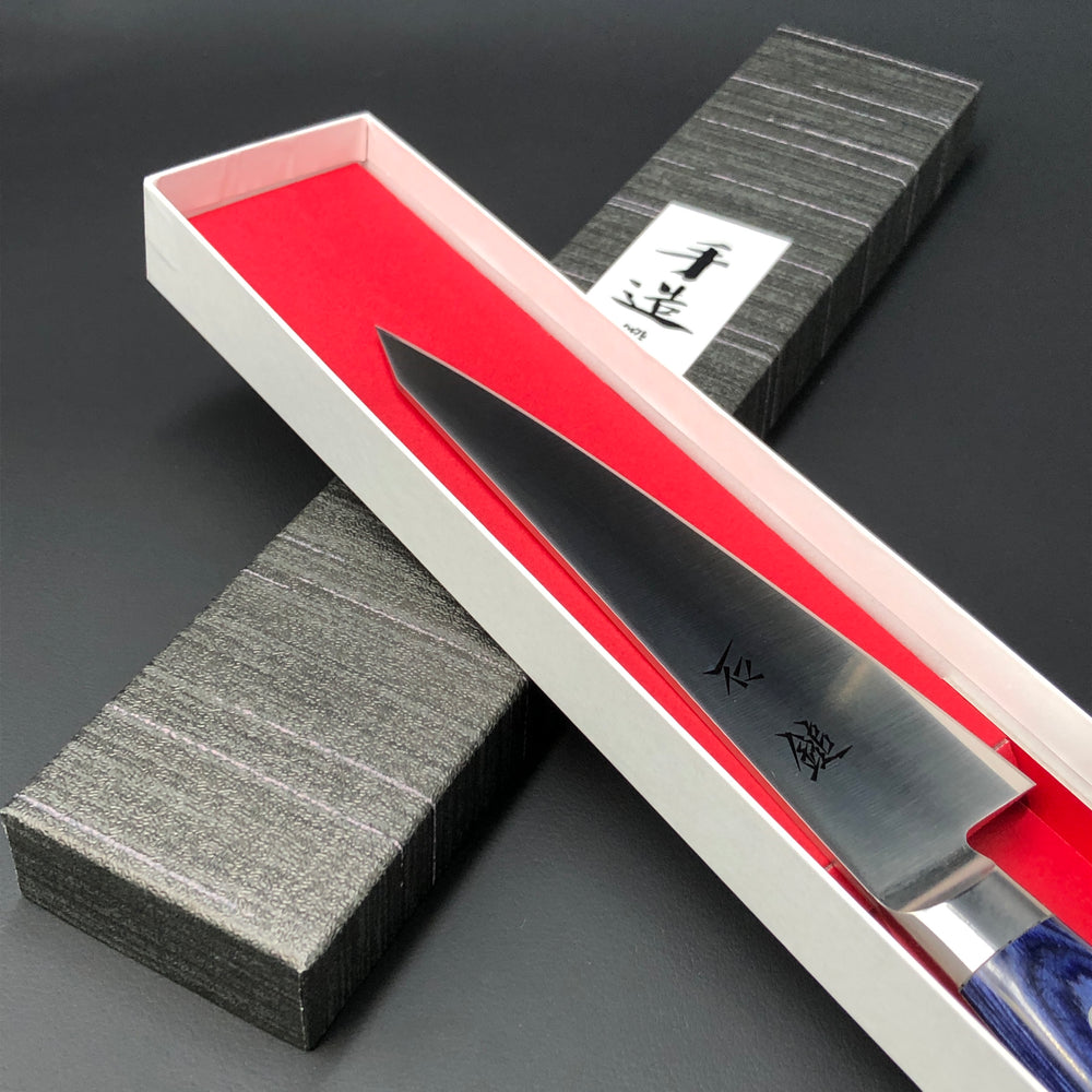 
                  
                    Honesuki 150mm (5.9in) AUS-8 Molybdenum Vanadium Stainless Double-Bevel
                  
                