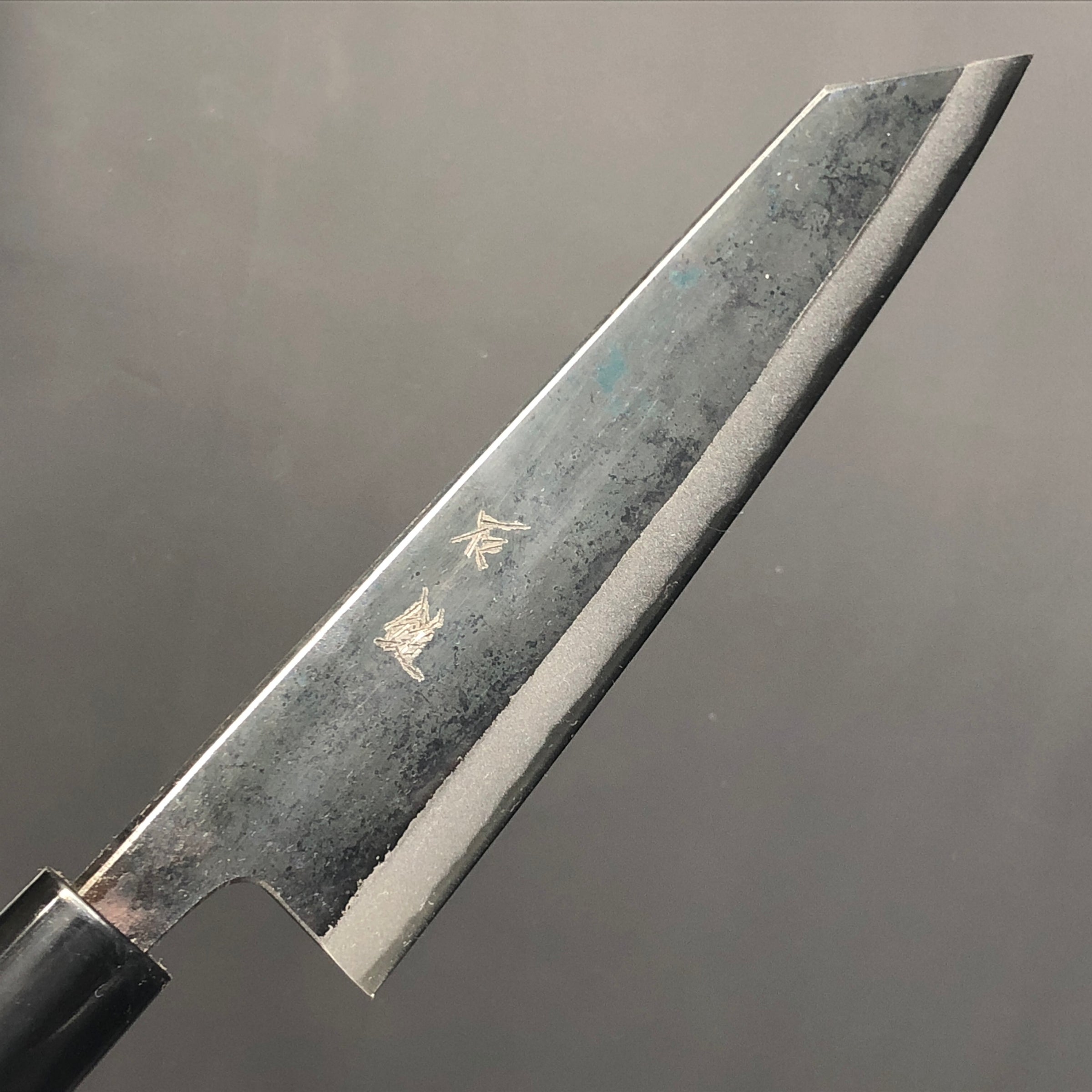 Kiritsuke Kurouchi 165 mm (6.5 in) Aogami (Blue) #2 Double-Bevel 