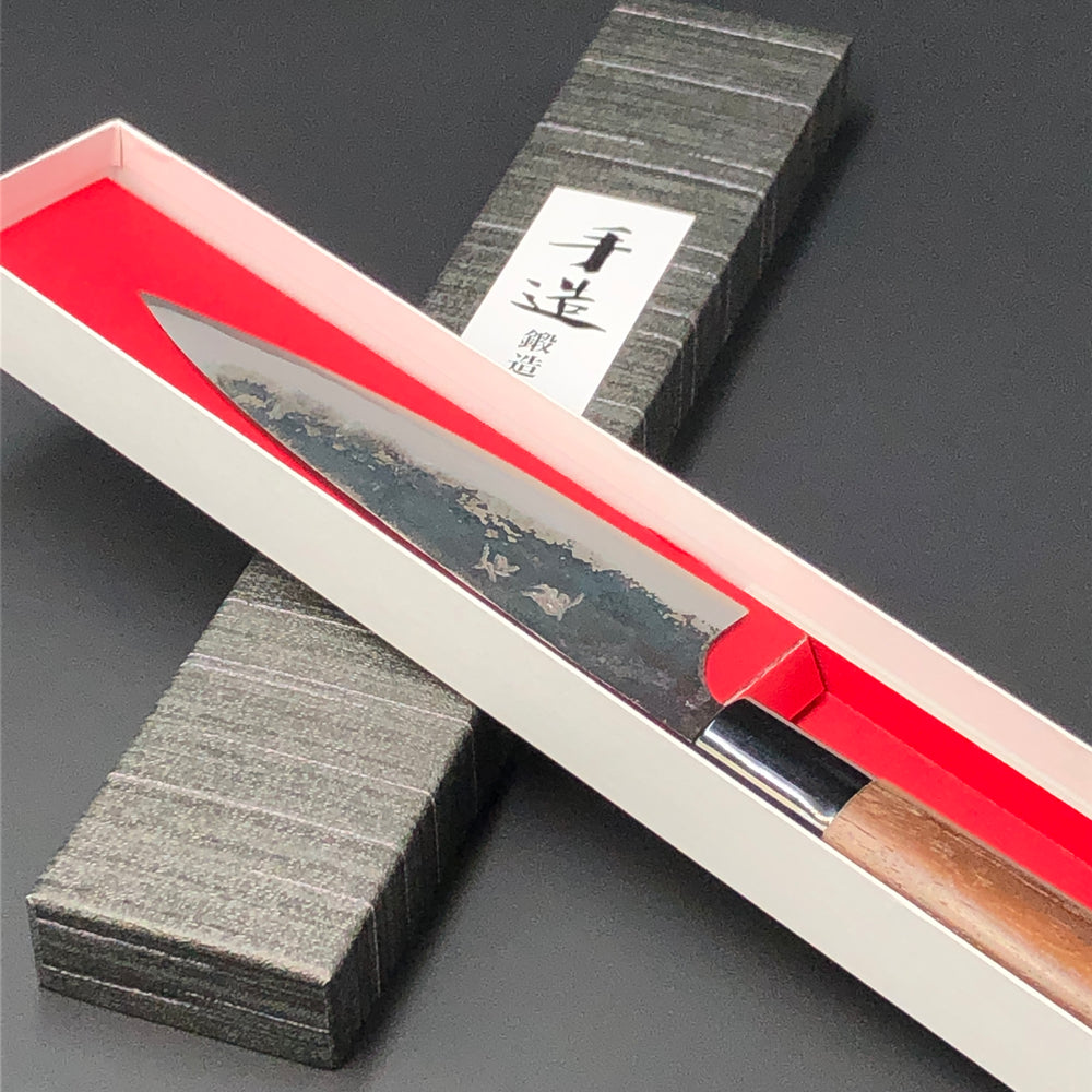 
                  
                    Koyanagi Kurouchi 135 mm (5.3 in) Aogami (Blue) #2 Double-Bevel
                  
                