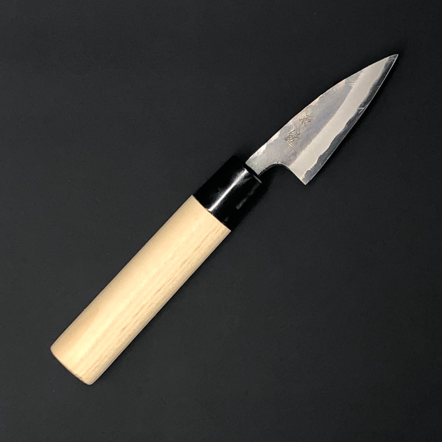 Koyanagi Kurouchi 60 mm (2.4 in) Aogami (Blue) #2 Double-Bevel