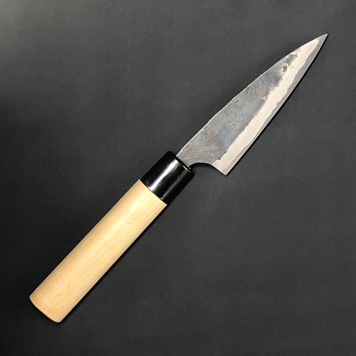 Koyanagi Kurouchi 90 mm (3.5 in) Aogami (Blue) #2 Double-Bevel