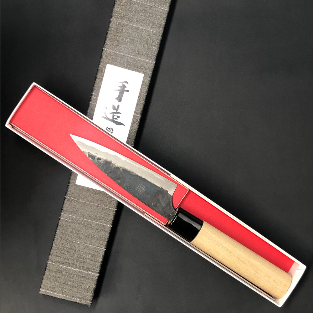 
                  
                    Koyanagi Kurouchi 90 mm (3.5 in) Aogami (Blue) #2 Double-Bevel
                  
                