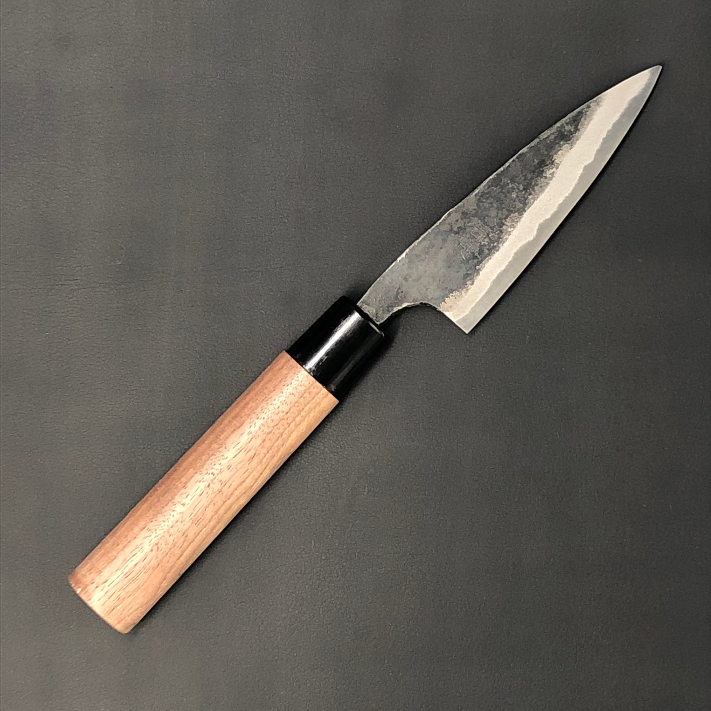 Koyanagi Kurouchi 90 mm (3.5 in) Aogami (Blue) #2 Double-Bevel