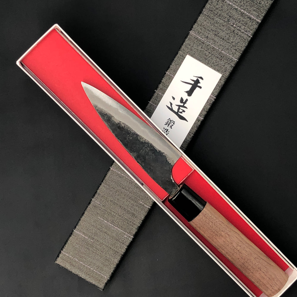 
                  
                    Koyanagi Kurouchi 90 mm (3.5 in) Aogami (Blue) #2 Double-Bevel
                  
                