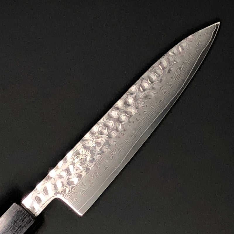 Petty 120 mm (4.7 in) VG10 Damascus (69 Layers) Hammered finish Double-Bevel