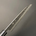 Santoku 165 mm (6.5 in) Ginsan (Silver #3) Nashiji finish Double-Bevel