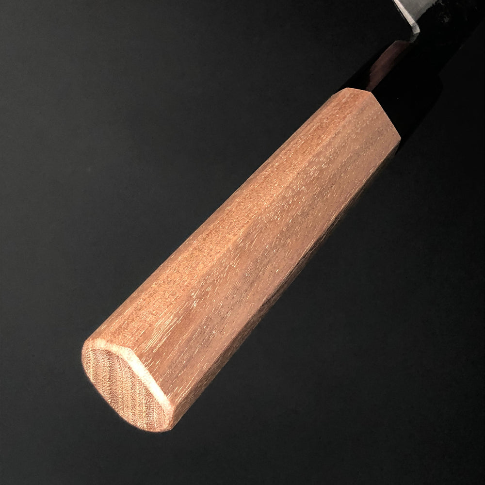 
                  
                    Sujihiki Kurouchi 210 mm (in) Aogami(Blue) No.2 Damascus (17 layers) Double-Bevel
                  
                