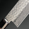 Gyuto Damascus Hammered Finish Knife 240 mm (9.4 in) Stainless Clad Aus10