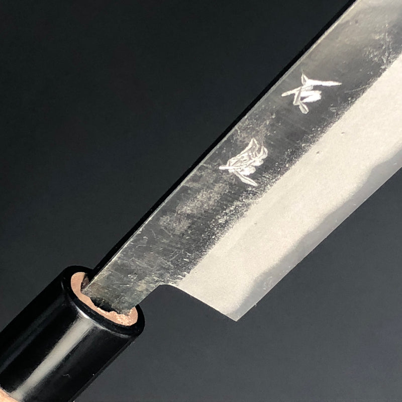 Sujihiki Kurouchi 270 mm (10.6 in) Aogami (Blue) #2 Double-Bevel