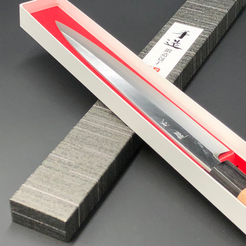 
                  
                    Yanagiba 240mm (9.4in) Aogami(Blue) No.2 Single-Bevel
                  
                